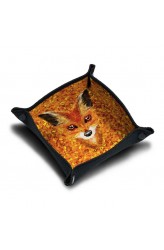 Neoprene Dice Tray - Autumn Fox