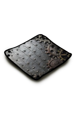 Neoprene Dice Tray - Rusty Gears