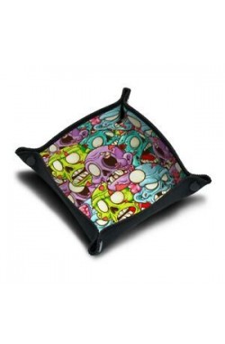 Neoprene Dice Tray - Zombies