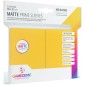 Gamegenic Sleeves: Matte Prime Sleeves 66x91mm Geel (100 stuks)