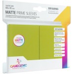 Gamegenic Sleeves: Matte Prime Sleeves 66x91mm Lime (100 stuks)