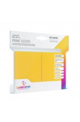 Gamegenic Sleeves: Prime Sleeves 66x91mm Geel (100 stuks)