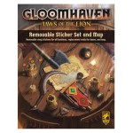 Gloomhaven: Jaws of the Lion: Removable Sticker Set and Map