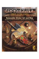 Gloomhaven: Jaws of the Lion: Removable Sticker Set and Map