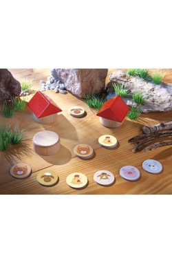 Mijn eerste spellen: Iene, Miene, Mij, in welk huis woon jij? (2+)