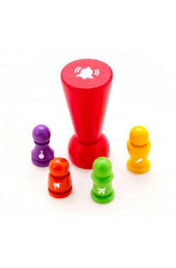 Magic Maze: New Wooden Pawns Magic Maze: New Wooden Pawns