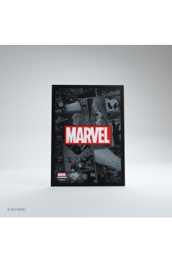 Sleeves Marvel Champions - Marvel Black (50+1 stuks)