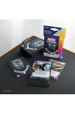 Sleeves: Marvel Champions - Black Panther (50+1) Sleeves: Marvel Champions - Black Panther (50+1)