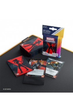 Sleeves: Marvel Champions - Black Widow (50+1) Sleeves: Marvel Champions - Black Widow (50+1)