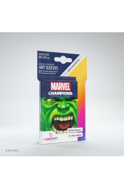 Sleeves: Marvel Champions - Hulk (50+1) Sleeves: Marvel Champions - Hulk (50+1)