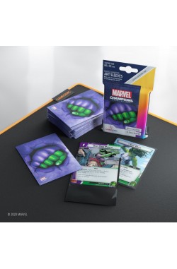Sleeves: Marvel Champions - She-Hulk (50+1) Sleeves: Marvel Champions - She-Hulk (50+1)