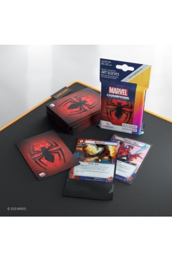 Sleeves: Marvel Champions - Spider-Man (50+1) Sleeves: Marvel Champions - Spider-Man (50+1)