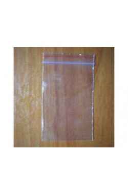 Plastic zakjes met zipsluiting 68mm x 105mm (100 stuks)