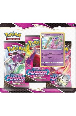 Pokémon Fusion Strike - 3 Booster Blister (Eevee) Pokémon Fusion Strike - 3 Booster Blister (Eevee)