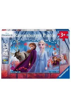 Frozen 2 Reis naar het onbekende - Puzzel (2x12) Frozen 2 Reis naar het onbekende - Puzzel (2x12)