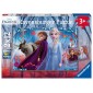 Frozen 2 Reis naar het onbekende - Puzzel (2x12)