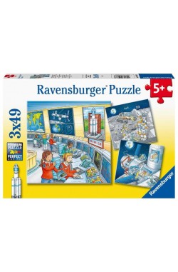 Op ruimtevaartmissie met Tom en Mia - Puzzel (3x49) Op ruimtevaartmissie met Tom en Mia - Puzzel (3x49)