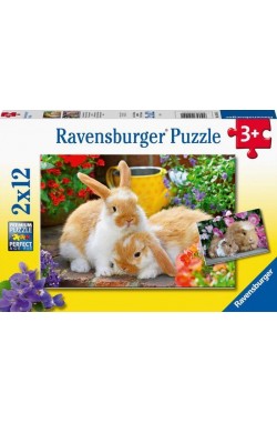 Knuffeltijd - Puzzel (2x12) Knuffeltijd - Puzzel (2x12)