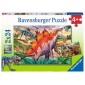 Wilde oertijddieren - Puzzel (2x24)