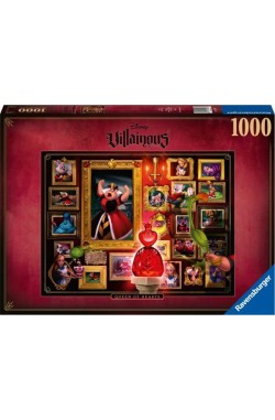 Disney Villainous Queen of Hearts - Puzzel (1000) Disney Villainous Queen of Hearts - Puzzel (1000)