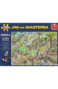 Jan van Haasteren: Veldrijden - Puzzel (1000)