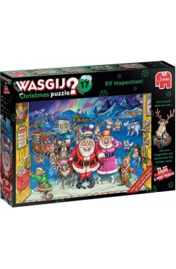 Wasgij Christmas 17 Elf Inspection - Puzzel (2x1000) Wasgij Christmas 17 Elf Inspection - Puzzel (2x1000)