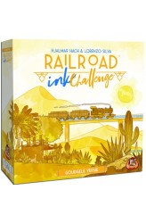 Railroad Ink Challenge: Goudgele versie