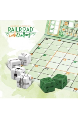 Railroad Ink Challenge: Natuurgroene versie