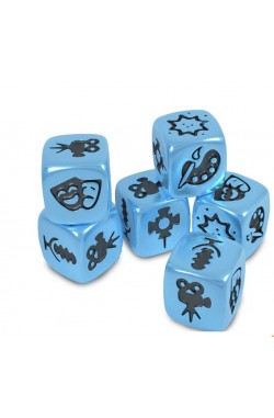 Roll Camera! The Filmmaking Board Game: Metal Dice Pack