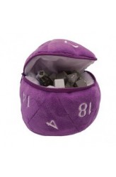 Ultra Pro Dice Bag D20 Pluche - Paars 