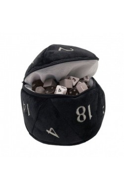 Ultra Pro Dice Bag D20 Pluche - Zwart