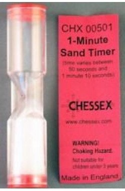 Chessex Zandloper: 1 minuut