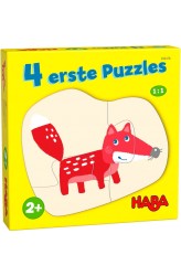 4 eerste puzzels: In het bos (2+)