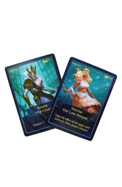 Aquatica: Raum the Cruel and Nerine the Law Keeper promo cards