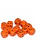 Chessex Dobbelsteen 16mm Opaak Oranje Chessex Dobbelsteen 16mm Opaak Oranje