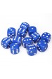 Chessex Dobbelsteen 16mm Opaak Blauw Chessex Dobbelsteen 16mm Opaak Blauw