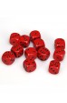 Chessex Dobbelsteen 16mm Opaak Rood/Zwart Chessex Dobbelsteen 16mm Opaak Rood/Zwart
