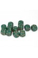 Chessex Dobbelsteen 16mm Opaak Donkergroen Chessex Dobbelsteen 16mm Opaak Donkergroen