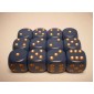 Chessex Dobbelsteen 16mm Opaak Donkerblauw