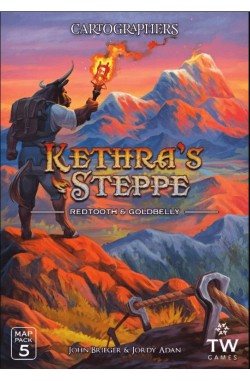 Cartographers Map Pack 5: Kethra's Steppe – Redtooth & Goldbelly