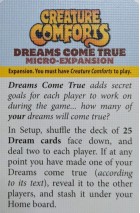 Creature Comforts: Dreams Come True Micro-Expansion (EN)