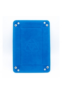 Dice Tray Rechthoekig Blauw