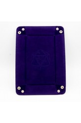 Dice Tray Rechthoekig Donkerpaars Dice Tray Rechthoekig Donkerpaars