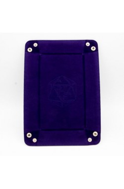 Dice Tray Rechthoekig Donkerpaars Dice Tray Rechthoekig Donkerpaars