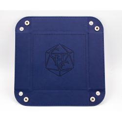 Dice Tray Vierkant Donkerblauw