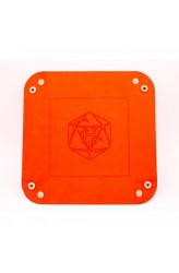 Dice Tray Vierkant Oranje Dice Tray Vierkant Oranje