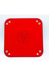 Dice Tray Vierkant Rood Dice Tray Vierkant Rood