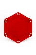 Dice Tray Zeshoekig Rood Dice Tray Zeshoekig Rood