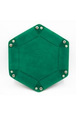 Dice Tray Zeshoekig Teal Dice Tray Zeshoekig Teal