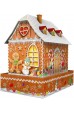 Ravensburger 3D-puzzel Gingerbread House - Night Edition